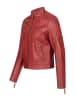 Rock Creek Lederjacke in Rot