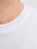 JACK & JONES PLUS T-shirt in Bright White