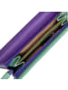 MYWALIT Medium Tri-fold Geldbörse I Leder 14 cm orchid