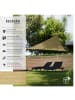 tectake Sonnensegel  inklusive Spannseile, beige