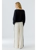Oui Pullover in black