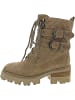 Alma en Pena Schnürstiefel Beige