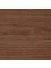 Beliani Esszimmertisch CEDAR in Braun/Schwarz - (W) 80 x (H) 75 x (L) 135 cm