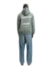 Jack & Jones Sweatshirt JORNORREBRO TYPO BACK SWEAT HOOD in Grün