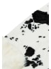 imala Damen Poncho in Wollweiss Schwarz