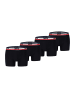Levi´s Boxershorts LEVIS MEN REPEAT SPW LOGO BOXER BRIEF 4P in Black
