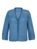 MIAMODA Strickjacke in blau