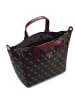 Guess Follie Shopper Tasche 32 cm in brown logo