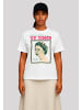 F4NT4STIC T-Shirt TV Times Queen Elizabeth II 1957 Cover in off-white