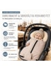 Kinderhaus Blaubär Fellsack für Kinderwagen & Babyschalen Gastein Canvas TOP in Grau-Beige