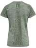 Hummel T-Shirt Raglanärmel Hmlci Damen in THYME MELANGE
