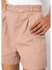 SASSYCLASSY Weite High Waist Jeans Shorts in Rosa