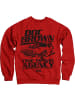 Back To The Future Pullover in Rot
