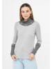 TOOCHE Langarmshirt "Cozy Grace" in grau