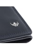 Golden Head Polo Geldbörse RFID Schutz Leder 10 cm marineblau