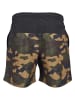 Urban Classics Badeshorts in blk/woodcamo