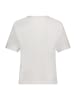 CARTOON Kurzarm-Shirt mit Rundhalsausschnitt in Patch Cream/Pink