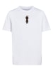 Mister Tee Mister Tee Herren Kids LA Sketch Tee in white