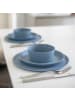 koziol CONNECT PLATE 205mm - Kleiner Teller 205mm in nature flower blue