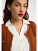 faina Damen Strickjacke in Dunkelkamel