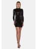 TOOCHE Kleid "Disco" in schwarz