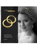 GoldDream Echtgold, 333er Gelbgold Damen Creolen Simply Ohrring ca. 13mm