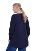 MIAMODA Bluse in dunkles marine