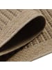 KADIMA DESIGN Teppich Outdoor Waschbar Vintage JUNGFRAU Strapazierfähig OEKO-TEX in Schwarz