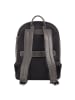 DuDu Casablanca Daypack Leder 40 cm Laptopfach in anthracite