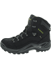 LOWA Renegade GTX Mid Wanderstiefel Schwarz