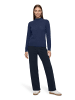 Betty Barclay Kaschmir-Pullover mit Stehkragen in Iris Blue