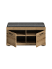 ebuy24 Sitzbank Scout Eiche 90 x 40 cm