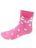 TupTam Kinder Socken Mädchen Jungen Bunt Gemustert 6er Pack in rosa/gelb