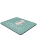 Mr. & Mrs. Panda Mouse Pad Zauber der Polsterin mit Spruch in Meeresbrise