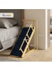 Pawhut Hunderampe Naturholz 85L x 40B x 61H cm