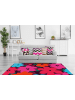 Arte Espina Kurzflor Teppich Sam 413 in multi - pink - rechteckig