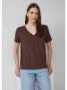 s.Oliver T-Shirt in 8828_mokka