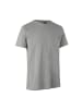 IDENTITY T-Shirt stretch in Grau meliert