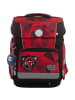 SCHOOL-MOOD Schulranzenset 7-tlg. Champion Maxx Pro Kai Ninja in rot/schwarz