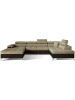 MF Design Eduard Recamiere Rechts in Beige -  (L) 205 x (B) 337 x (H) 88 cm