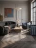KADIMA DESIGN Kurzflorteppich Geometrisch Antirutsch pflegeleicht Wohnzimmer Flur in Beige