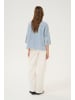My Essential Wardrobe Langarm-Bluse LaraMW in Light Blue Wash
