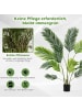 COSTWAY 2er Set Künstliche Areca Palme in Grün
