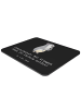 Mr. & Mrs. Panda Mousepad Zahntechniker Lächeln mit Spruch in Schwarz