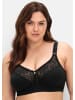 sheego Bügelloser BH in schwarz