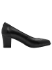 Tamaris Pumps in BLACK LEATHER