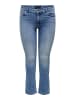 ONLY Carmakoma Slim Fit Jeans in Medium Blue Denim