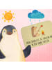 Mr. & Mrs. Panda Badvorleger Igel Grillen mit Spruch in Gelb Pastell