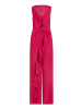 Vera Mont Jumpsuit mit Volant in Dark Raspberry
