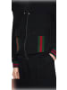 Gucci Gucci Jacke mit Kapuze mit Web Schwarz Herren